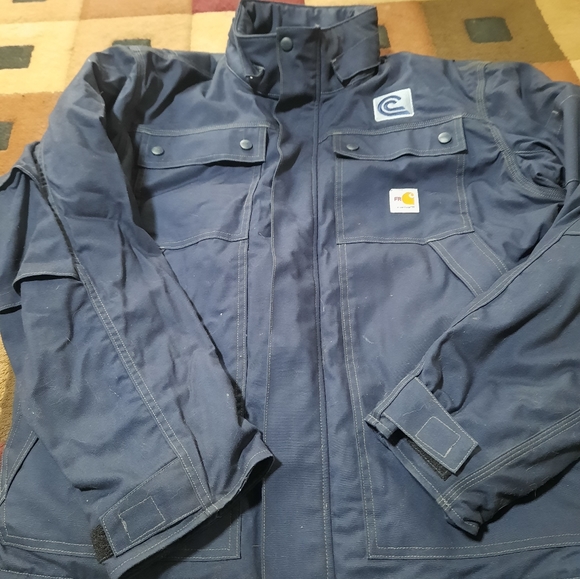 Carhartt Other - Carhartt fire resistant full swing coat mens large like new
